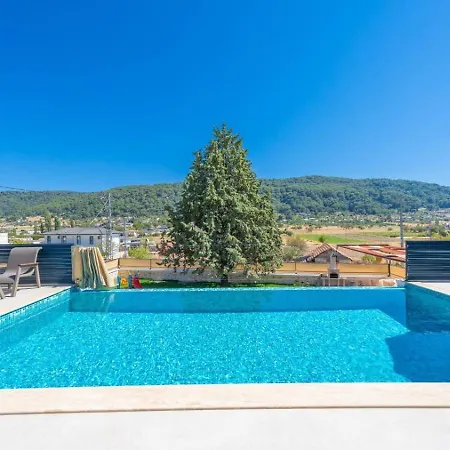 Вилла Saribelen 2 Bedroom With Private Pool Hot Tub Калкан