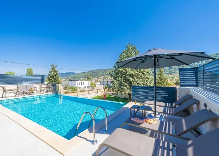 Вилла Saribelen 2 Bedroom With Private Pool Hot Tub