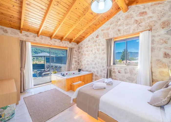 Вилла Saribelen 2 Bedroom With Private Pool Hot Tub *